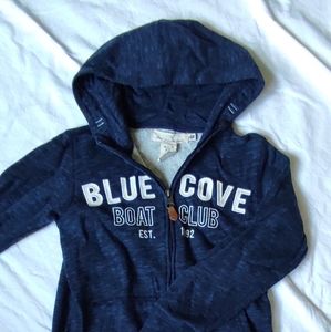 H&M boys blue hoodie